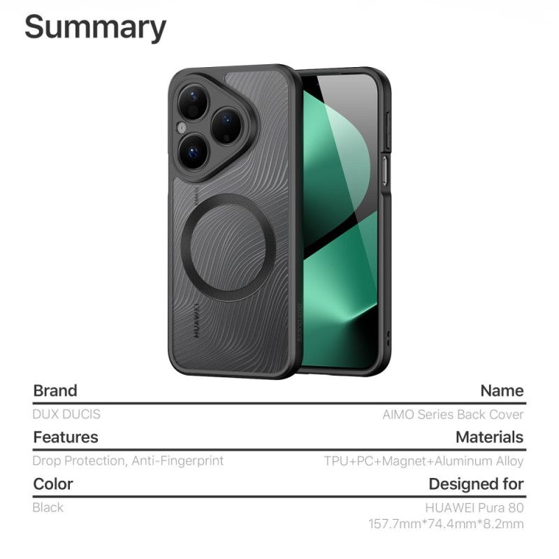 Etui Do Huawei Pura 80 Magsafe Aimo Series Dux Ducis