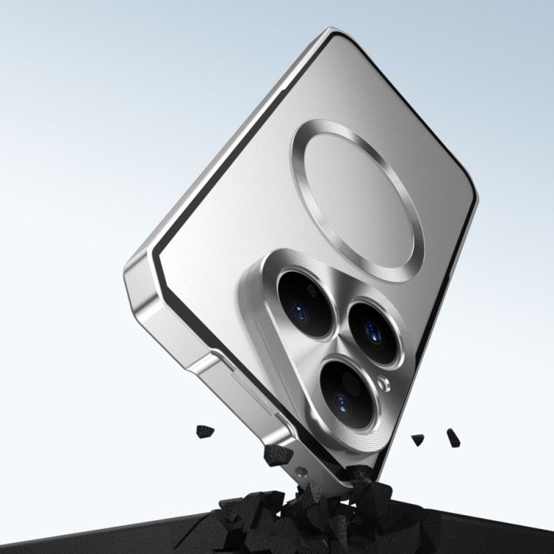 Etui Do Huawei Pura 80 Magsafe Z Metalową Ramką