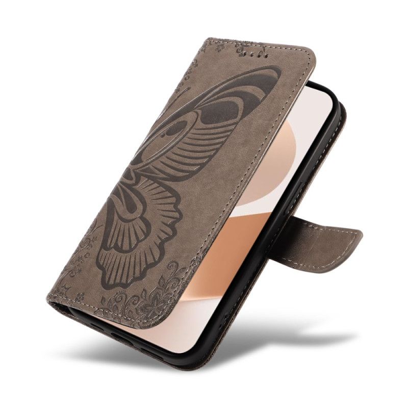 Etui Folio Huawei Pura 80 Graficzny Motyl Etui Ochronne