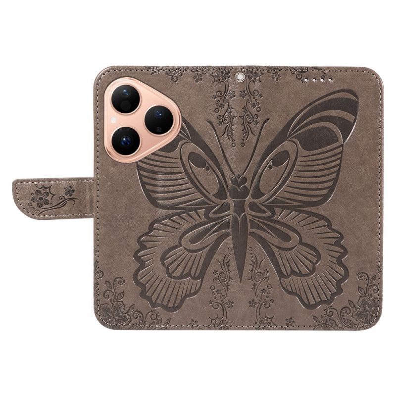 Etui Folio Huawei Pura 80 Graficzny Motyl Etui Ochronne