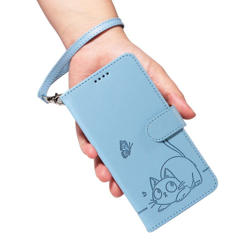 Etui Folio Huawei Pura 80 Kot Na Szczęście