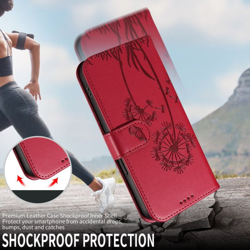 Etui Folio Huawei Pura 80 Mniszek Lekarski I Pasek Etui Ochronne