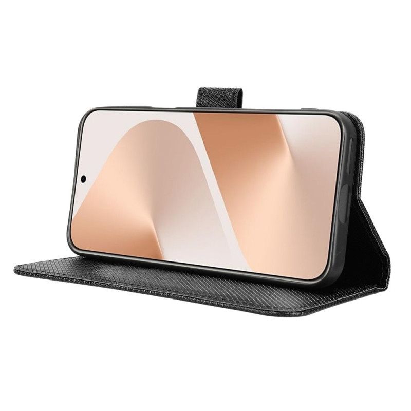 Etui Folio Huawei Pura 80 Tekstura Diamentu Etui Ochronne