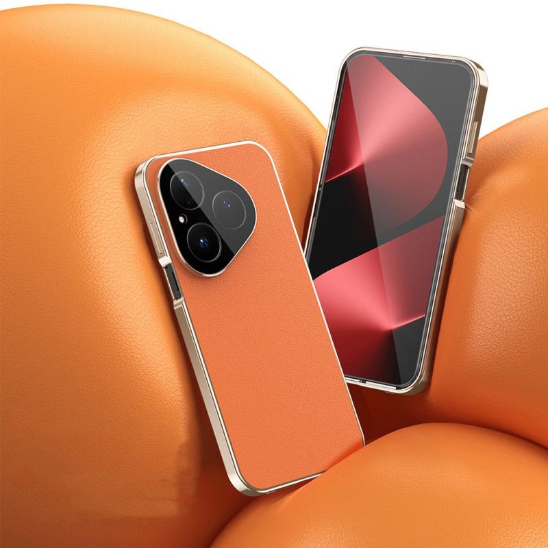 Etui Huawei Pura 80 Skórzana Konstrukcja I Hartowane Szkło Ochronne Na Ekran Etui Ochronne