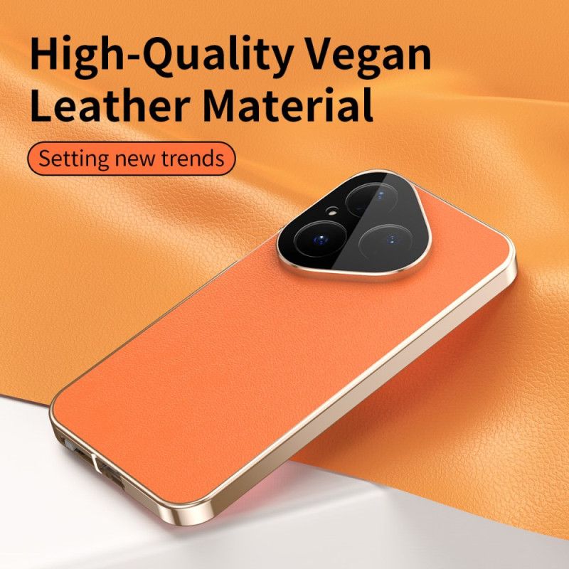 Etui Huawei Pura 80 Skórzana Konstrukcja I Hartowane Szkło Ochronne Na Ekran Etui Ochronne