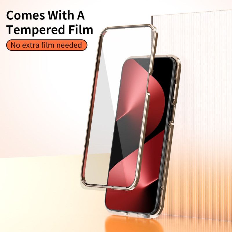 Etui Huawei Pura 80 Skórzana Konstrukcja I Hartowane Szkło Ochronne Na Ekran Etui Ochronne