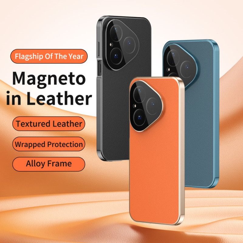 Etui Huawei Pura 80 Skórzana Konstrukcja I Hartowane Szkło Ochronne Na Ekran Etui Ochronne