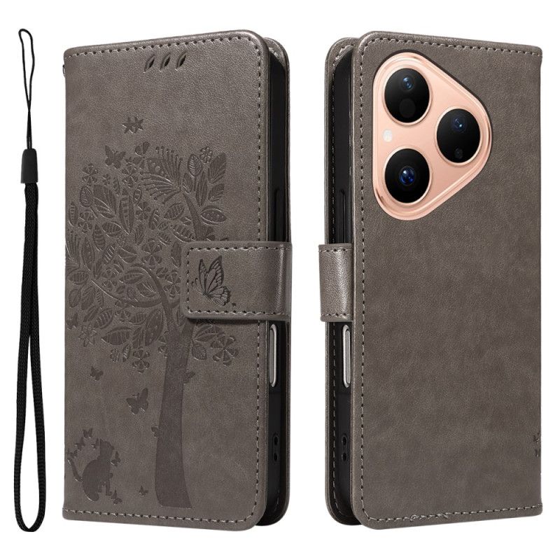 Pokrowce Huawei Pura 80 Kot I Drzewo