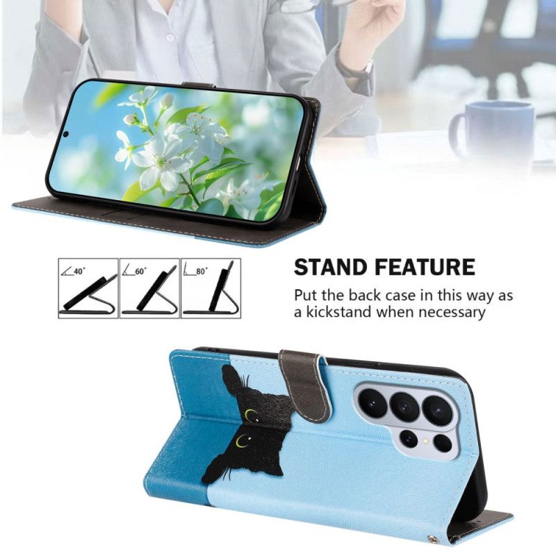 Etui Folio Do Samsung Galaxy S26 Ultra CZarny Kotek