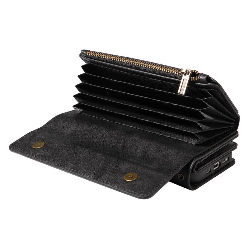 Etui Folio Do Samsung Galaxy S26 Ultra Portfel Vintage Z Paskiem Na Ramię