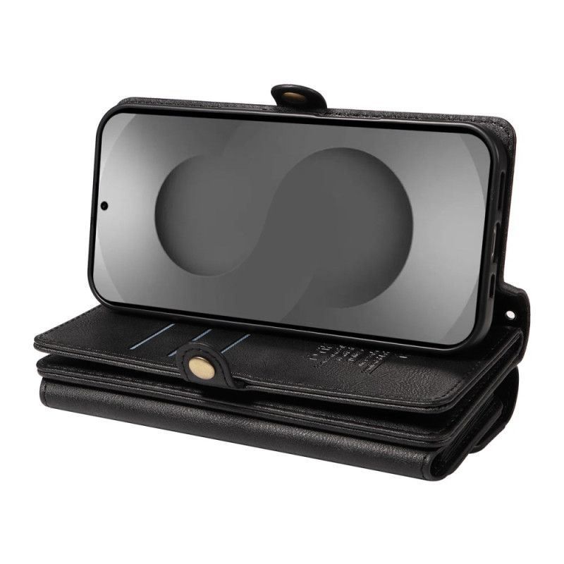 Etui Folio Do Samsung Galaxy S26 Ultra Portfel Vintage Z Paskiem Na Ramię