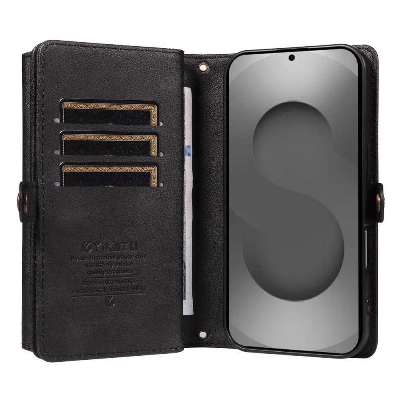 Etui Folio Do Samsung Galaxy S26 Ultra Portfel Vintage Z Paskiem Na Ramię