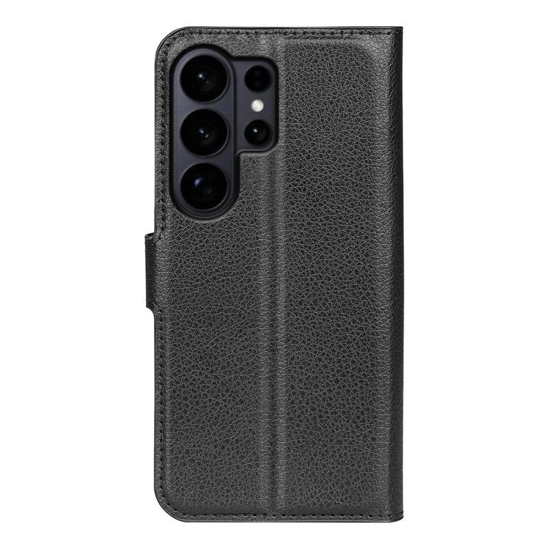 Etui Folio Do Samsung Galaxy S26 Ultra Sztuczna Skóra Liczi