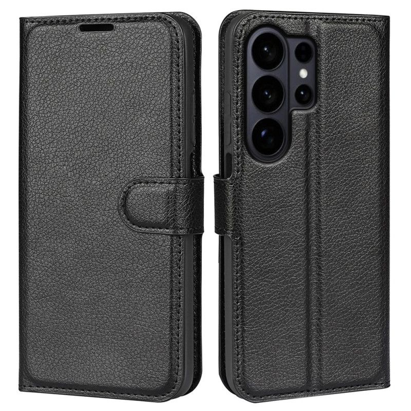 Etui Folio Do Samsung Galaxy S26 Ultra Sztuczna Skóra Liczi