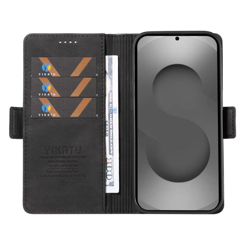 Etui Folio Do Samsung Galaxy S26 Ultra Yikatu Efekt Zamszu