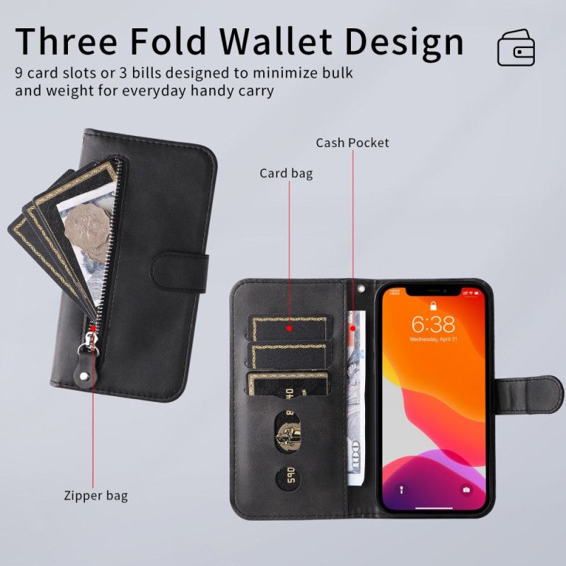 Etui Folio Samsung Galaxy S26 Ultra Kieszeń Na Zamek