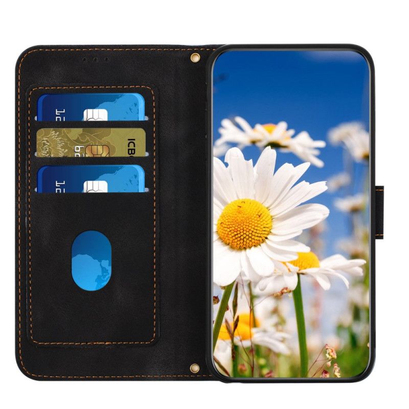 Etui Folio Samsung Galaxy S26 Ultra Kwiatowy Wzór Etui Ochronne