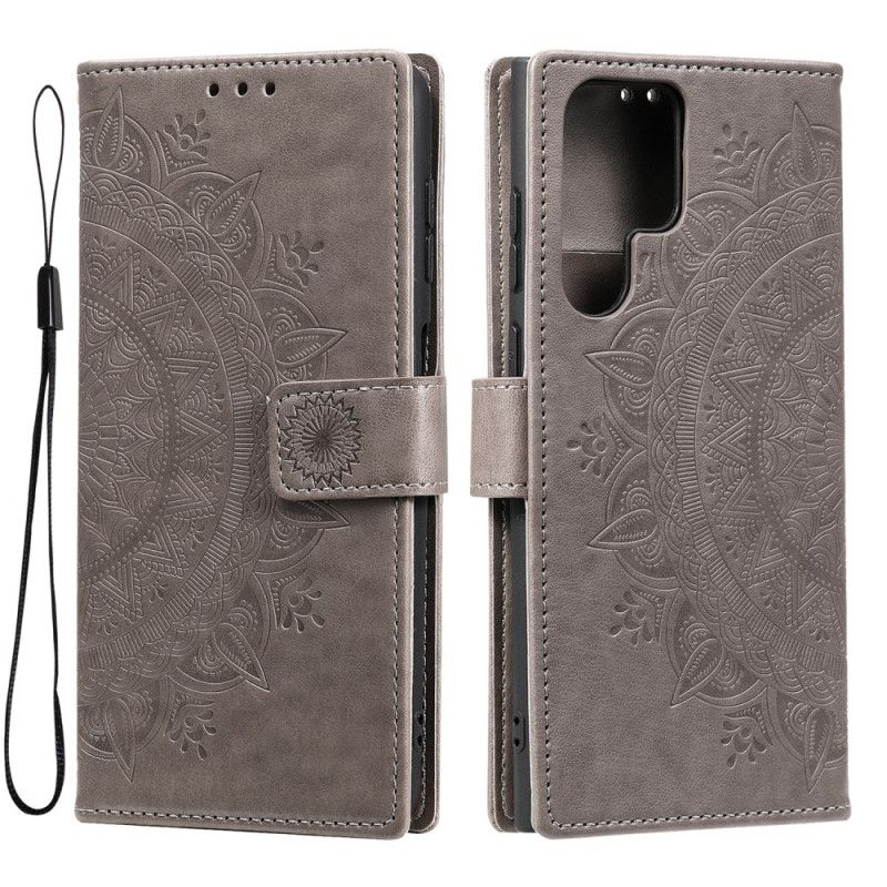 Etui Folio Samsung Galaxy S26 Ultra Mandala Słoneczna