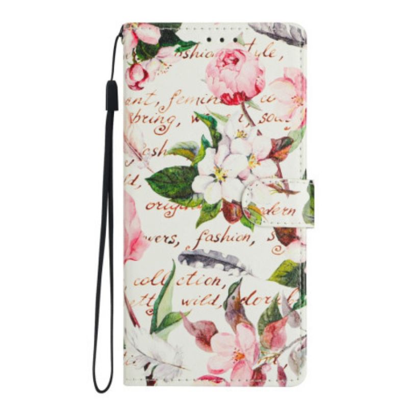 Etui Folio Samsung Galaxy S26 Ultra Poezja Kwiatowa