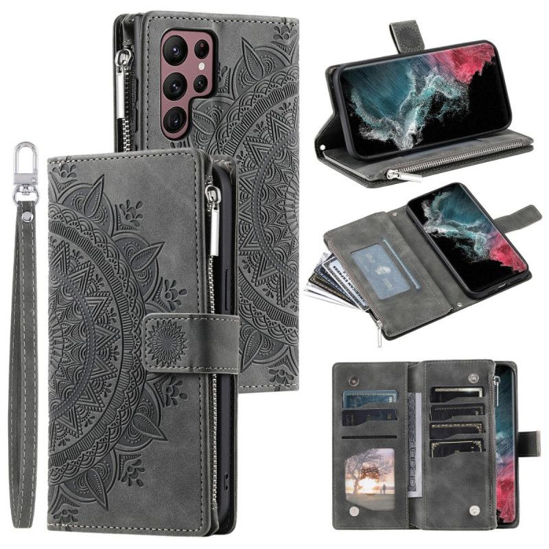 Etui Folio Samsung Galaxy S26 Ultra Portfel Mandala Etui Ochronne