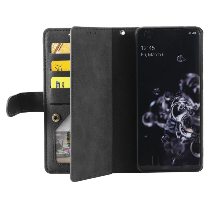 Etui Folio Samsung Galaxy S26 Ultra Portfel Z 9 Przegródkami Na Karty Etui Ochronne