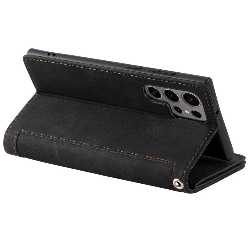 Etui Folio Samsung Galaxy S26 Ultra Portfel Z 9 Przegródkami Na Karty Etui Ochronne