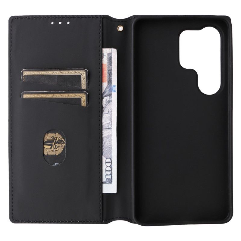 Flip Kotelot Samsung Galaxy S26 Ultra Etui Na Telefon Wzór W Romby