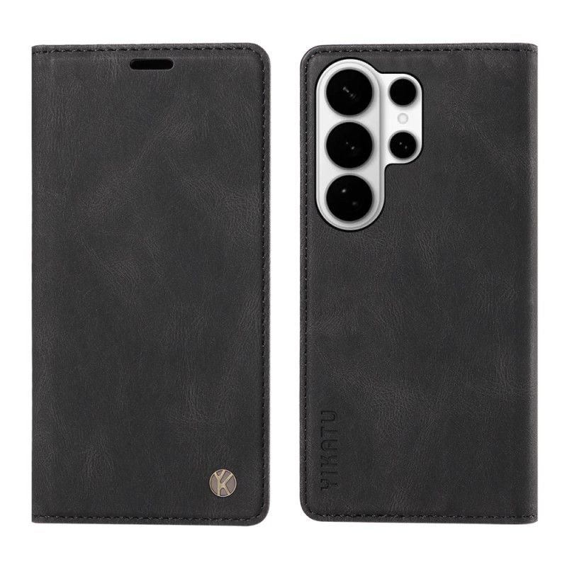 Flip Kotelot Samsung Galaxy S26 Ultra Etui Na Telefon Yikatu Efekt Zamszu