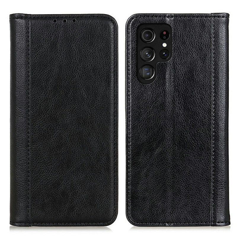 Flip Kotelot Samsung Galaxy S26 Ultra Skóra Dwoinowa Etui Ochronne
