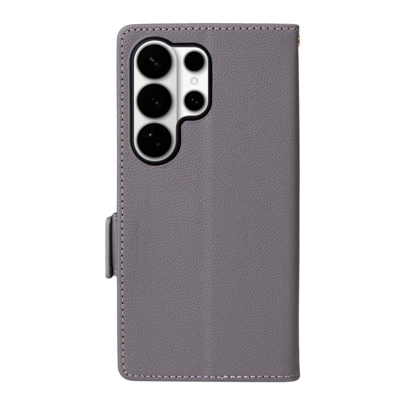 Obudowa Samsung Galaxy S26 Ultra Etui Na Telefon Skóra Ekologiczna Z Paskiem