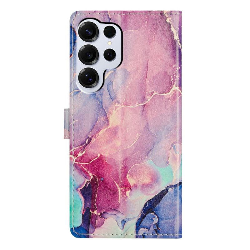 Pokrowce Samsung Galaxy S26 Ultra Zielony I Różowy Marmur