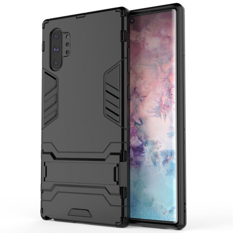 Etui Samsung Galaxy Note 10 Plus Czerwony Czarny Ultra Odporny