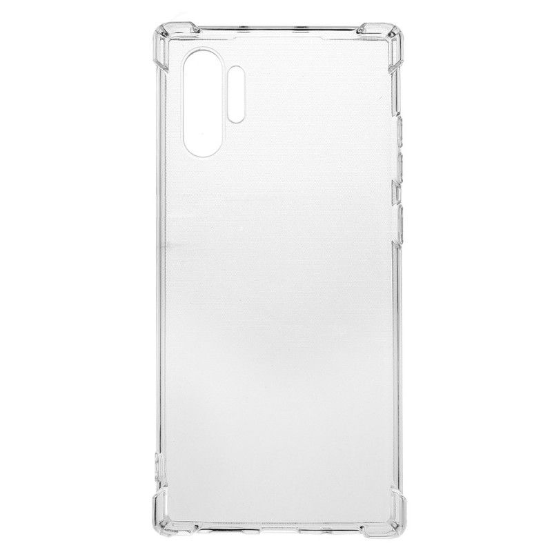 Etui Samsung Galaxy Note 10 Plus Przezroczyste Wzmocnione Rogi Etui Ochronne