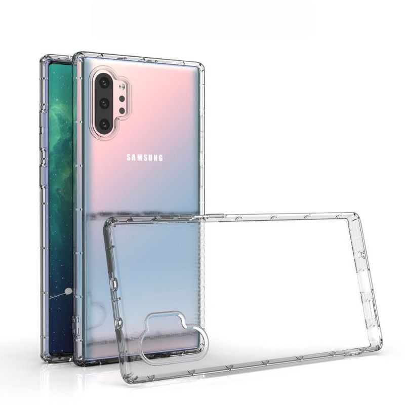 Etui Samsung Galaxy Note 10 Plus Przezroczysty Wzmocniony