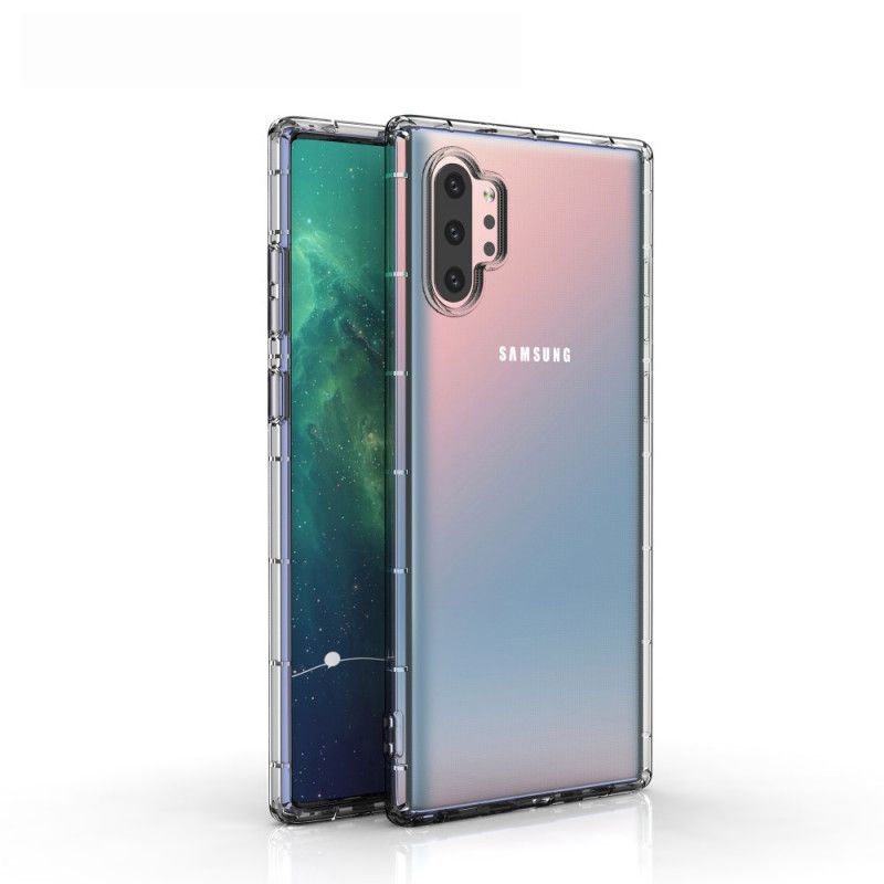 Etui Samsung Galaxy Note 10 Plus Przezroczysty Wzmocniony