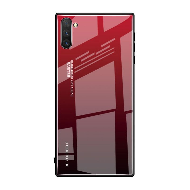 Etui Samsung Galaxy Note 10 Plus Różowy Czerwony Kolor Ocynkowany