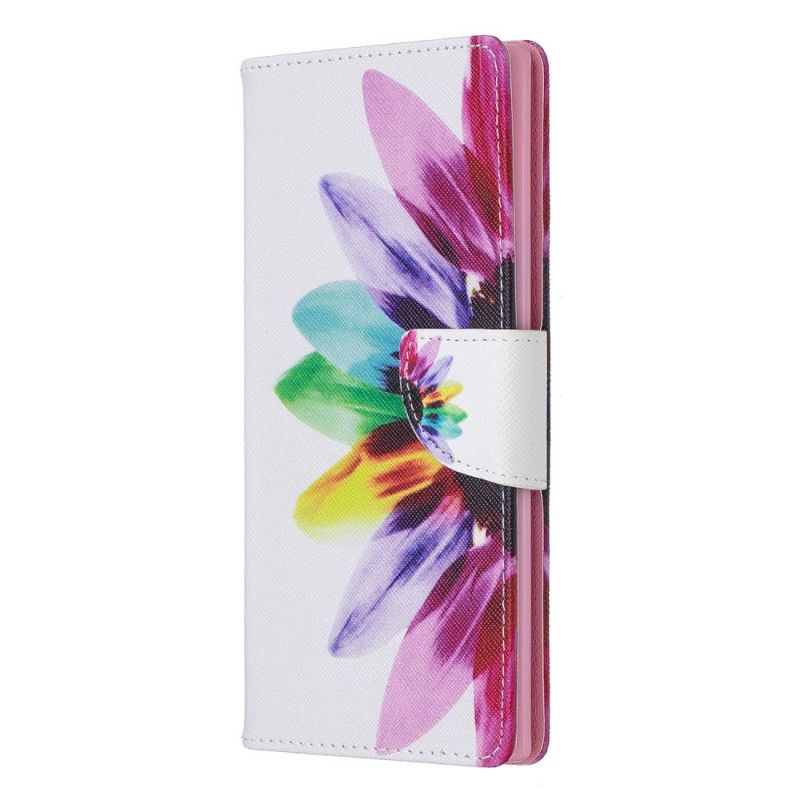 Pokrowce Samsung Galaxy Note 10 Plus Kwiat Akwareli