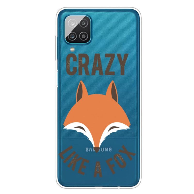 Etui Samsung Galaxy A12 Lis / Szalony Jak Lis Etui Ochronne