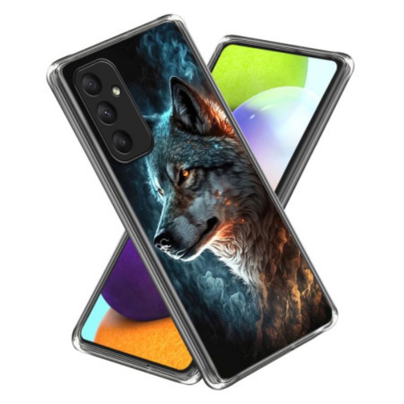 Etui Do Samsung Galaxy A55 5g Dziki Wilk