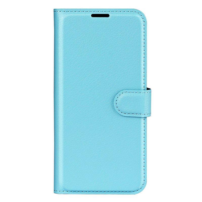 Etui Folio Do Samsung Galaxy A55 5g Klasyczna Sztuczna Skóra Litchi