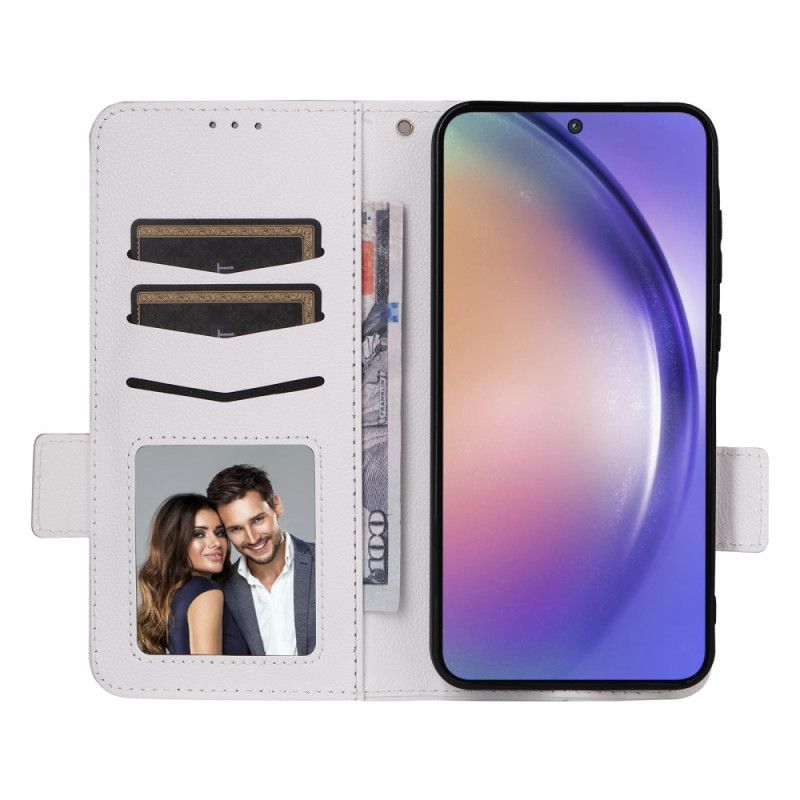 Etui Folio Do Samsung Galaxy A55 5g Ultracienki Pasek