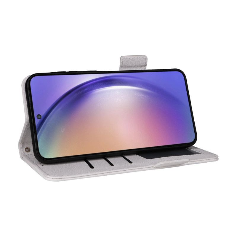 Etui Folio Do Samsung Galaxy A55 5g Ultracienki Pasek
