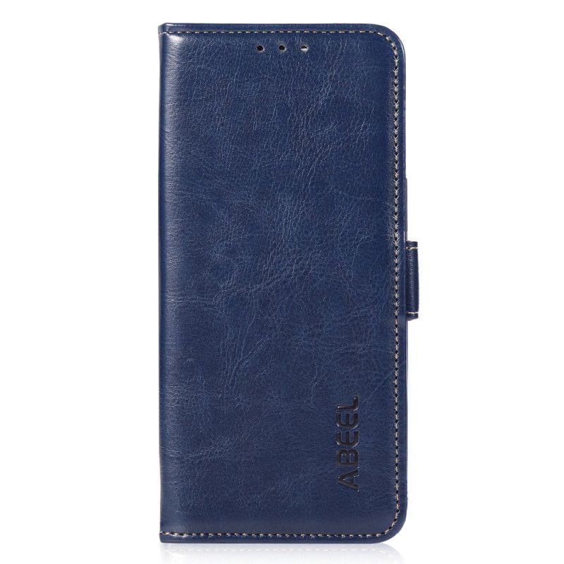 Etui Folio Samsung Galaxy A55 5g Efekt Skóry Abeel Etui Ochronne