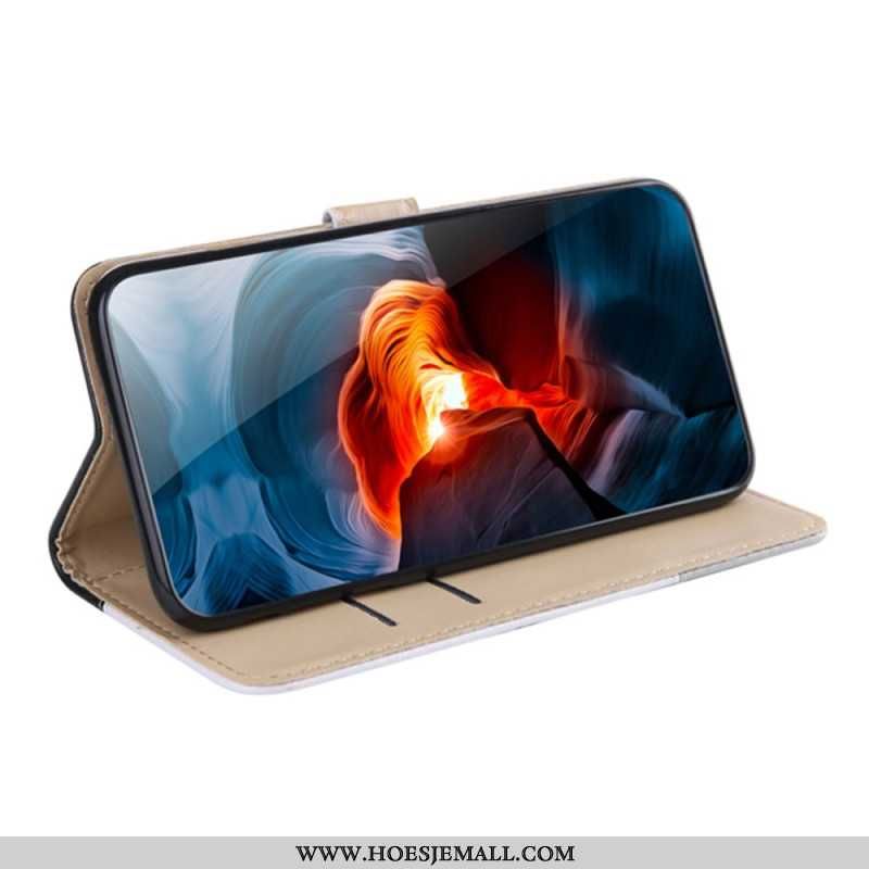 Etui Folio Samsung Galaxy A55 5g Trójkolorowy Etui Ochronne
