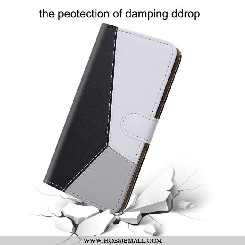 Etui Folio Samsung Galaxy A55 5g Trójkolorowy Etui Ochronne
