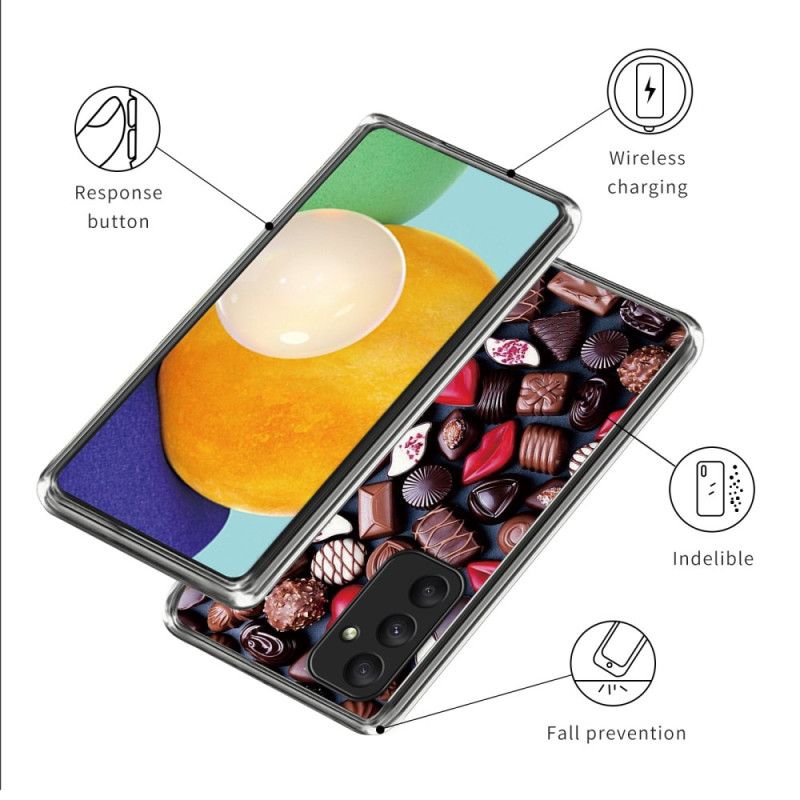 Etui Samsung Galaxy A55 5g Kreatywne CZekoladki