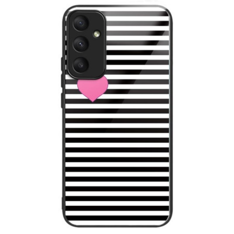 Etui Samsung Galaxy A55 5g Paski I Serca Etui Ochronne