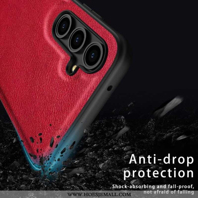 Futerały Samsung Galaxy A55 5g Etui Na Telefon Efekt Skóry W Stylu Retro