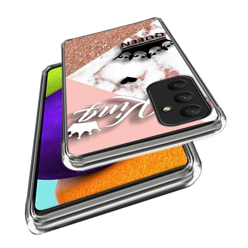 Futerały Samsung Galaxy A55 5g Etui Na Telefon Korona Marmurowa