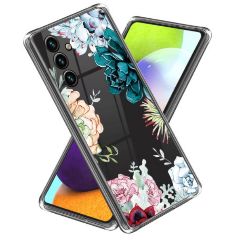 Futerały Samsung Galaxy A55 5g Etui Na Telefon Kwiatowy